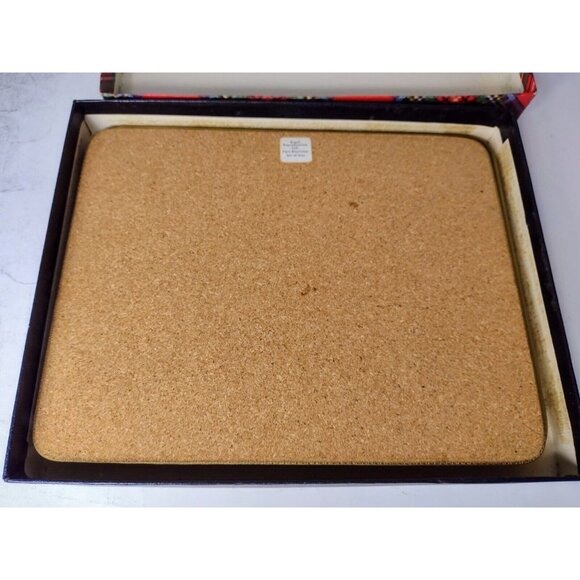 Vintage Mac Intosh Clans 3 Cork Back Placemats Argyll Repro Isle of Islay Tartan - Picture 3 of 6